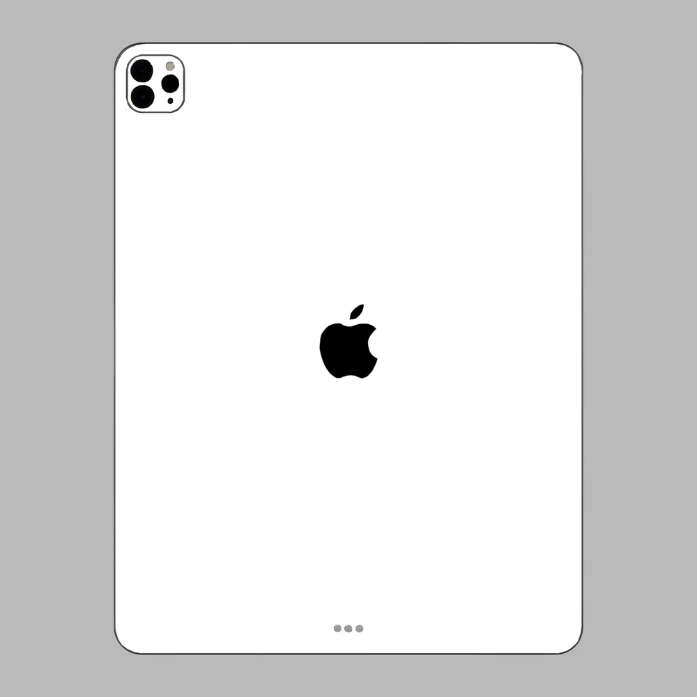 iPad Pro 12.9" ( 2020, gen 4 ) - Matt fehér hátlap fólia